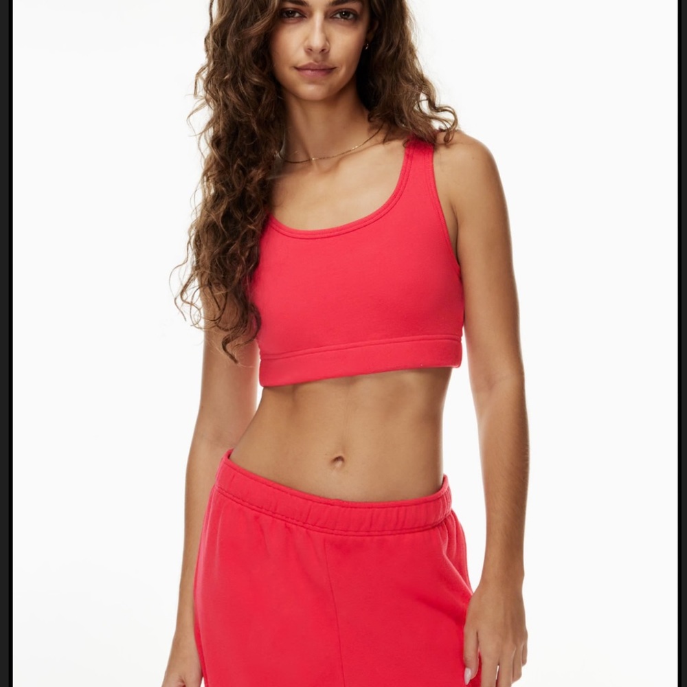 FREE Black Cropped Tank Top